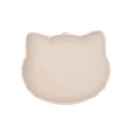 Cat-Shaped Silicone Suction Plate for Toddlers