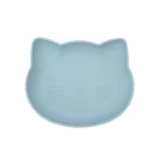 Cat-Shaped Silicone Suction Plate for Toddlers