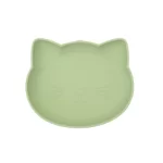 Cat-Shaped Silicone Suction Plate for Toddlers