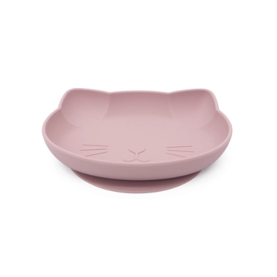 Cat-Shaped Silicone Suction Plate for Toddlers