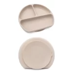 Silicone Divided Suction Plate with Lid