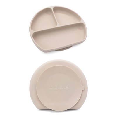 Silicone Divided Suction Plate with Lid