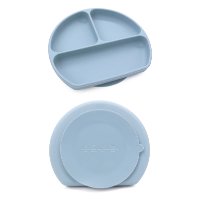 Silicone Divided Suction Plate with Lid