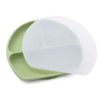 Silicone Divided Suction Plate with Lid