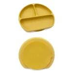 Silicone Divided Suction Plate with Lid