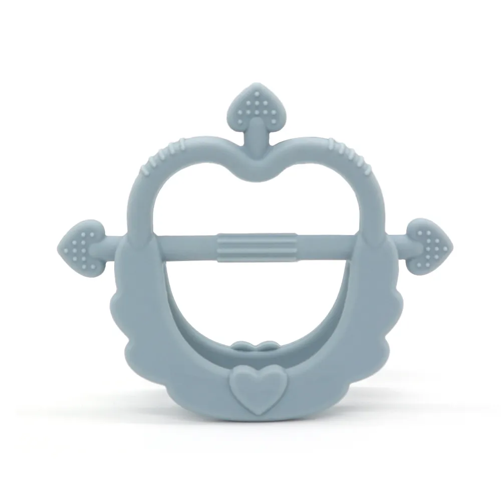 Cupid Heart Handle Teether