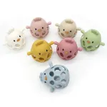 Hollow Chick Silicone Teether Ball