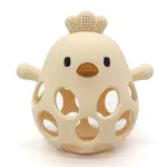 Hollow Chick Silicone Teether Ball