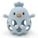 Hollow Chick Silicone Teether Ball
