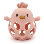 Hollow Chick Silicone Teether Ball