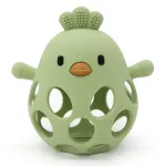 Hollow Chick Silicone Teether Ball