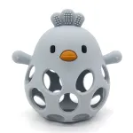 Hollow Chick Silicone Teether Ball