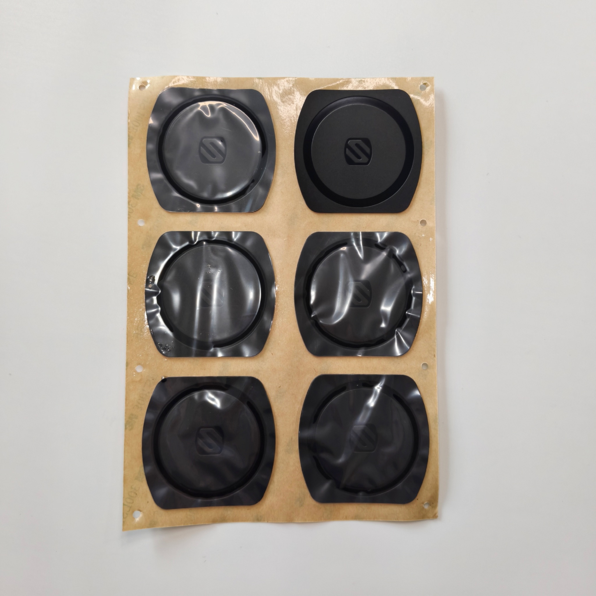 Multi-Finish Silicone Panel with PET Base for Car Mounts