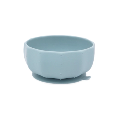Geometric Silicone Toddler Bowl – Anti-Slip
