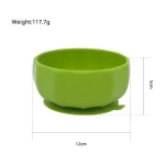 Geometric Silicone Toddler Bowl – Anti-Slip