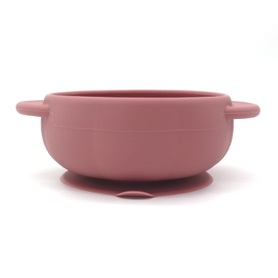 Silicone Suction Bowl with Handles for Baby