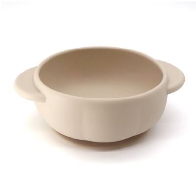 Silicone Suction Bowl with Handles for Baby