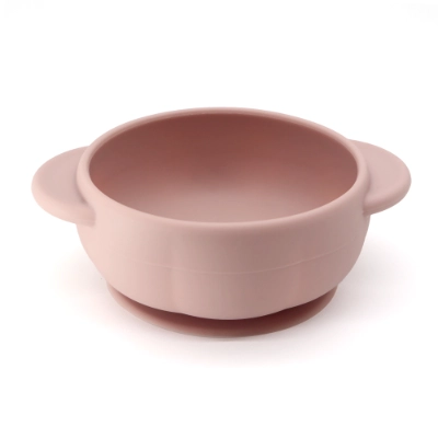 Silicone Suction Bowl with Handles for Baby