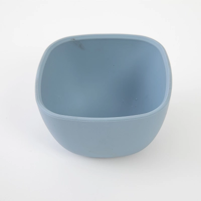 Mini Square Silicone Feeding Bowl