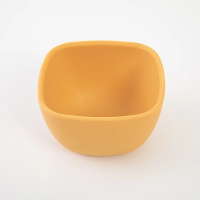 Mini Square Silicone Feeding Bowl
