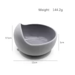 Silicone Baby Bowl with Suction Base