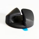 Round Silicone Cable Holder with Adhesive Backing