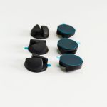 Round Silicone Cable Holder with Adhesive Backing