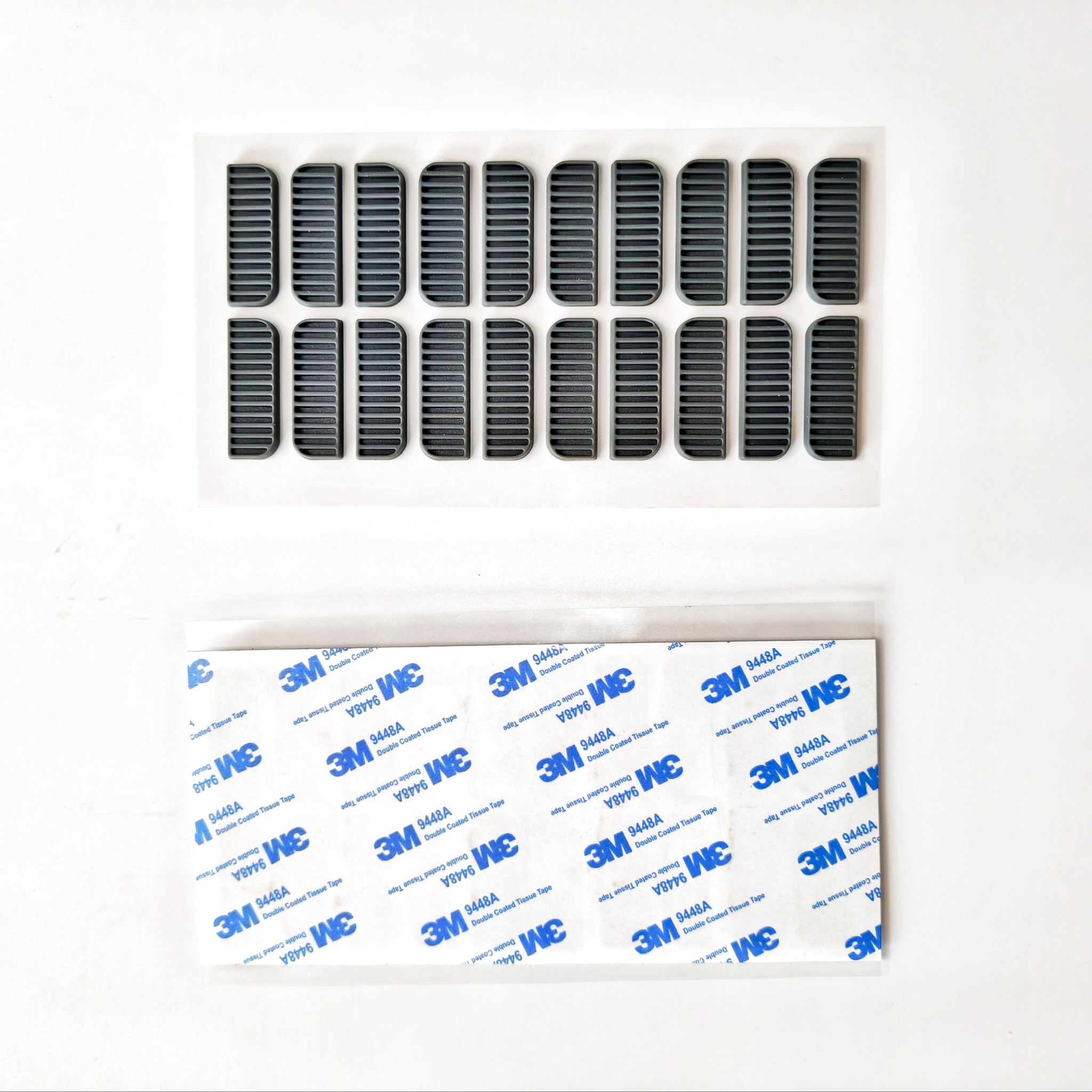 Silicone Foot Pad with Laminated Adhesive Layer for Electronic Devices