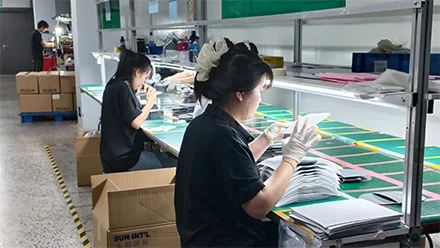 Before and after trimming comparison.